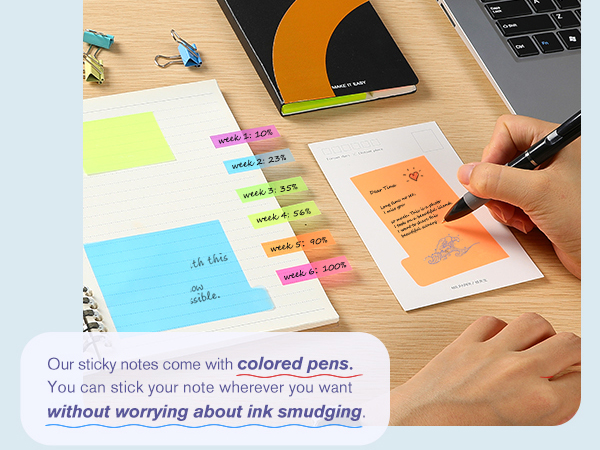 Transparent Sticky Note Pads