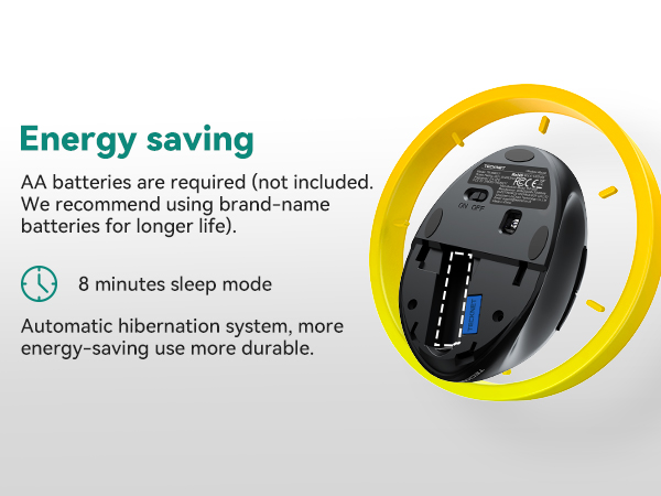 wireless ergonomic mouse