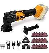 Cordless Oscillating Multitool Compatible with DeWalt 20V Max Battery, Tool Only, 6 Speeds 8,500-...