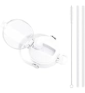 SENDESTAR Sports Straw Lid for Hydroflask, Wide Mouth Sports Cap Water Bottle Accessories Top Rep...