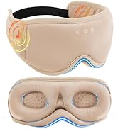 BambooCotton 3D Bluetooth Sleep Mask, LC-dolida 2025 New Sleep Headphones, Wireless Comfort, Sust...