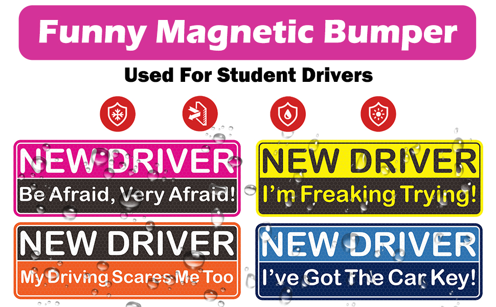 Student Driver Car Magnet