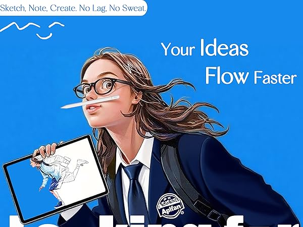 Aplfan stylus pen your ideas flow faster