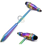 G.S Tromner Neurological Deluxe Reflex Hammer Multi Titanium Rainbow Color