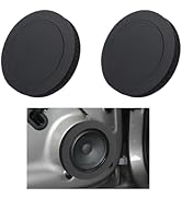IHOTDER 2PCS Speaker Foam Enhancer,6.5" Speaker Foam Rings for Enhancing Stereo Sound in Car Spea...