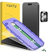 YWXTW 2 Pack Matte Screen Protector for iPhone 16 Pro Max 6.9 Inch + 1 Set Camera Lens Protector,...