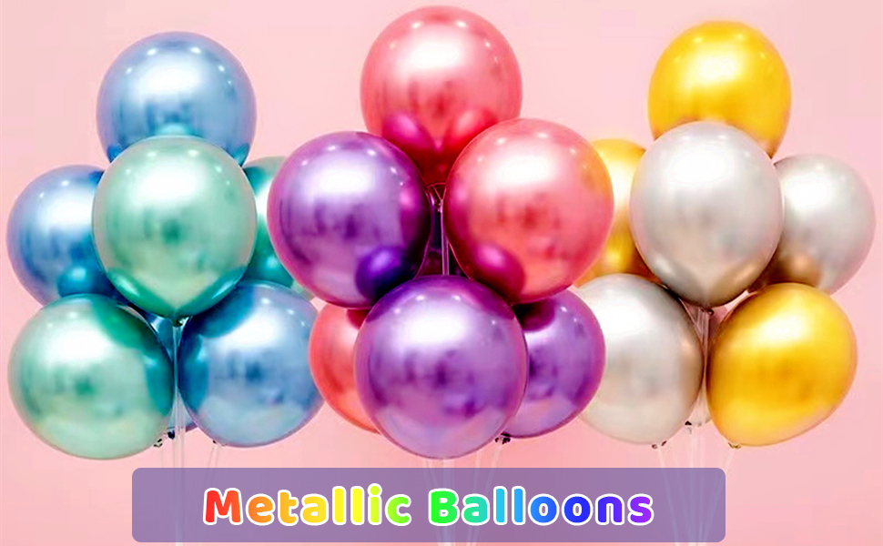 Metallic Balloons