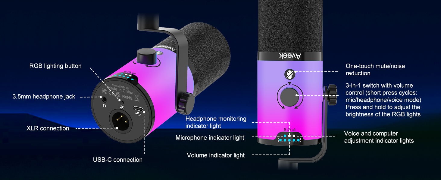 Dynamic Gaming Microphone