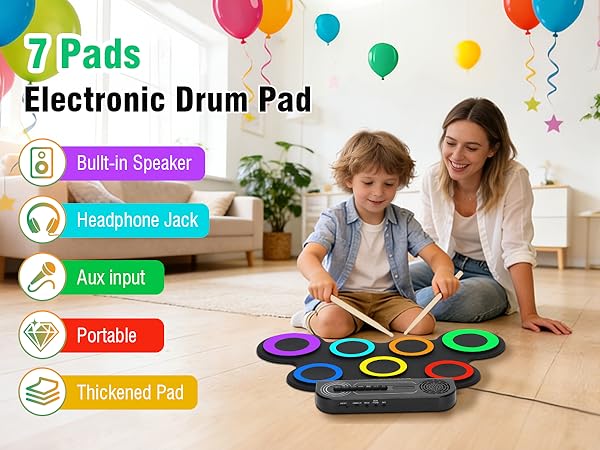 kids electric drum set