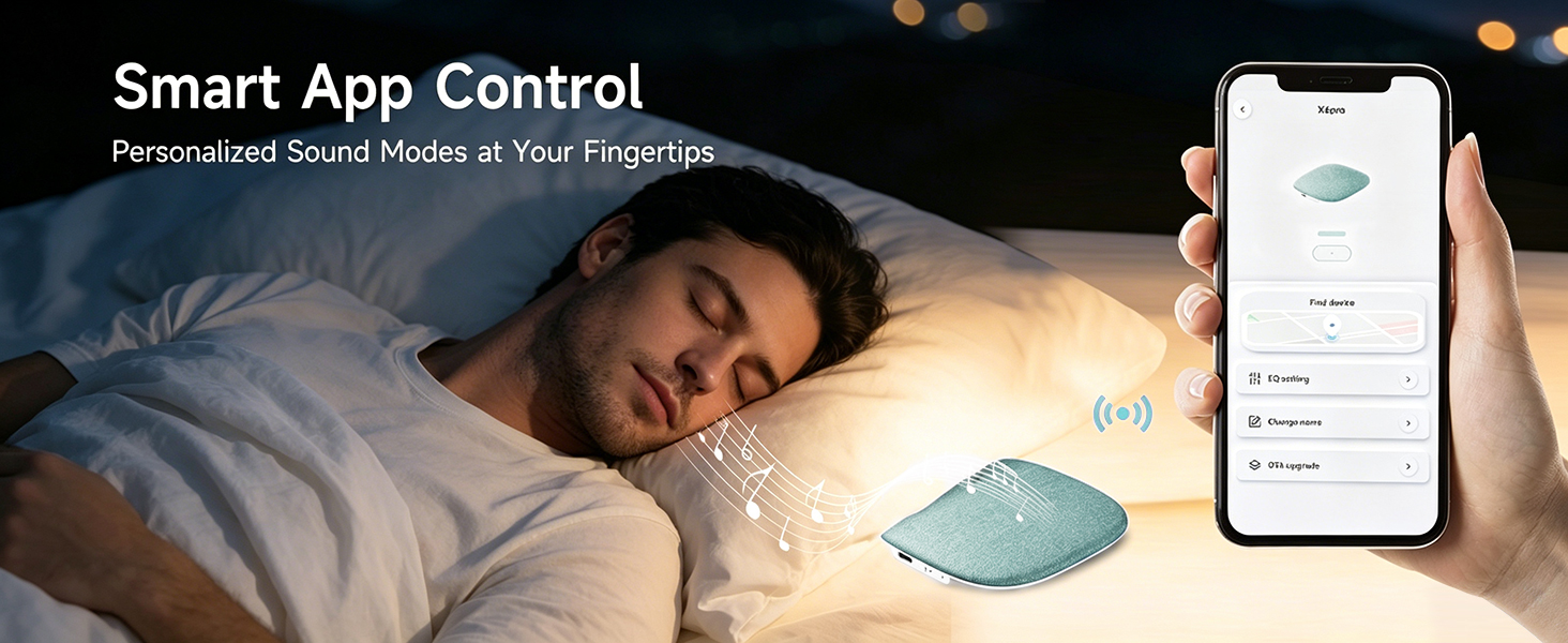 FMIEKHG Pillow Speaker for Sleeping