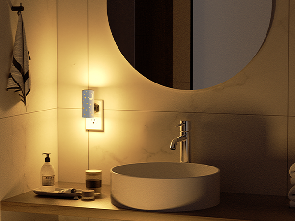 led night light night lights night lights plug into wall plug in night light bathroom hallway