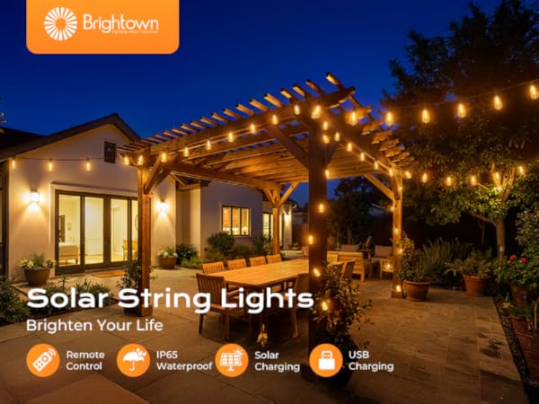 solar string lights