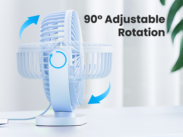 desk fan quiet