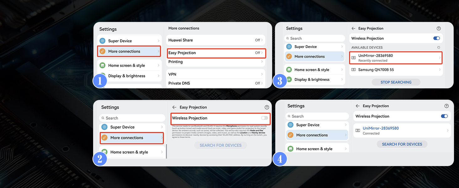 2 in 1 Wireless HDMI Transmitter and Receiver