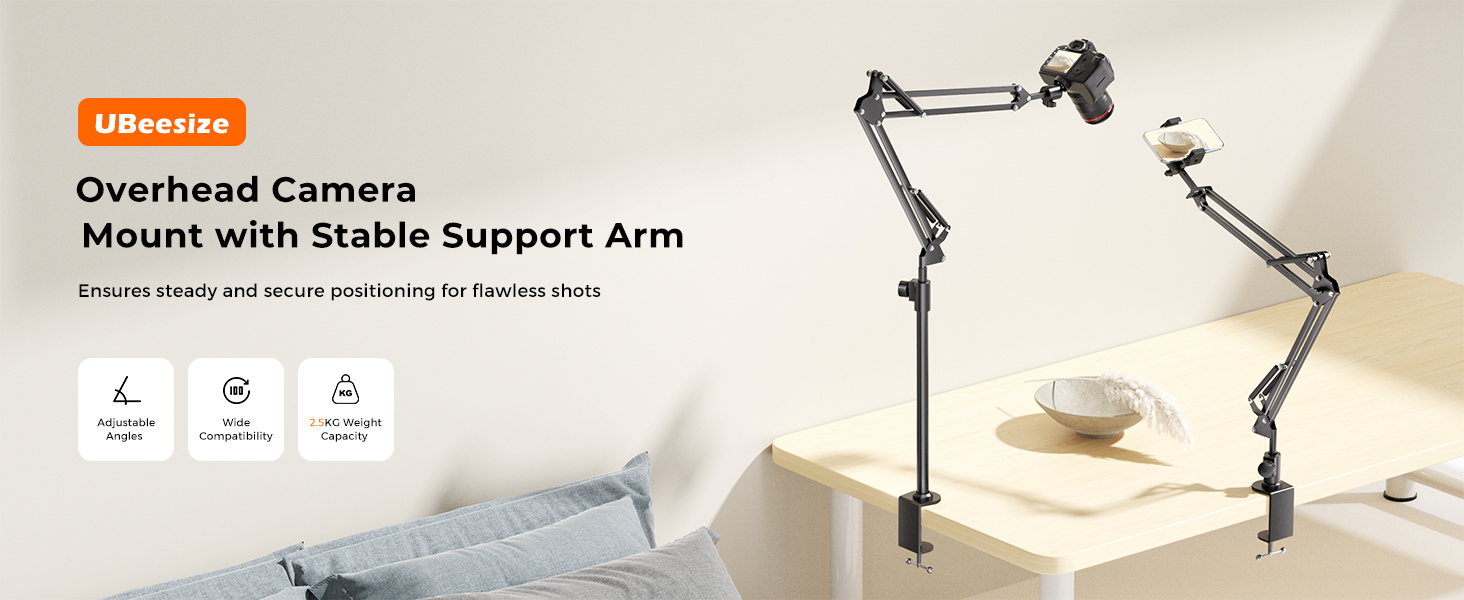 overhead camera mount