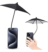Magnetic Phone Umbrella for Sun,Outdoor Phone Sun Shade Shield with Flexible Angle Design & Rotat...