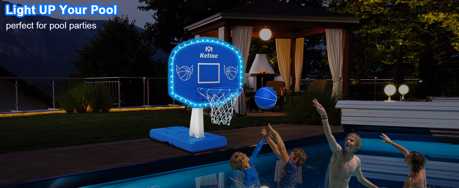 ground pool basketball hoop