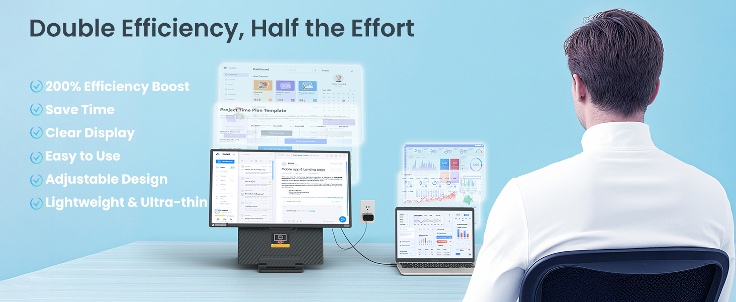 Double Efficiency, Half the Effort