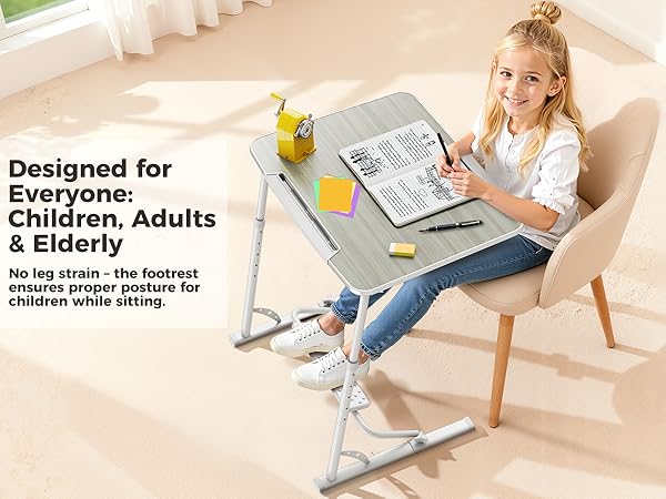 Perfect for long work hours, study, dining, or relaxing with reading, streaming, or hobbies.