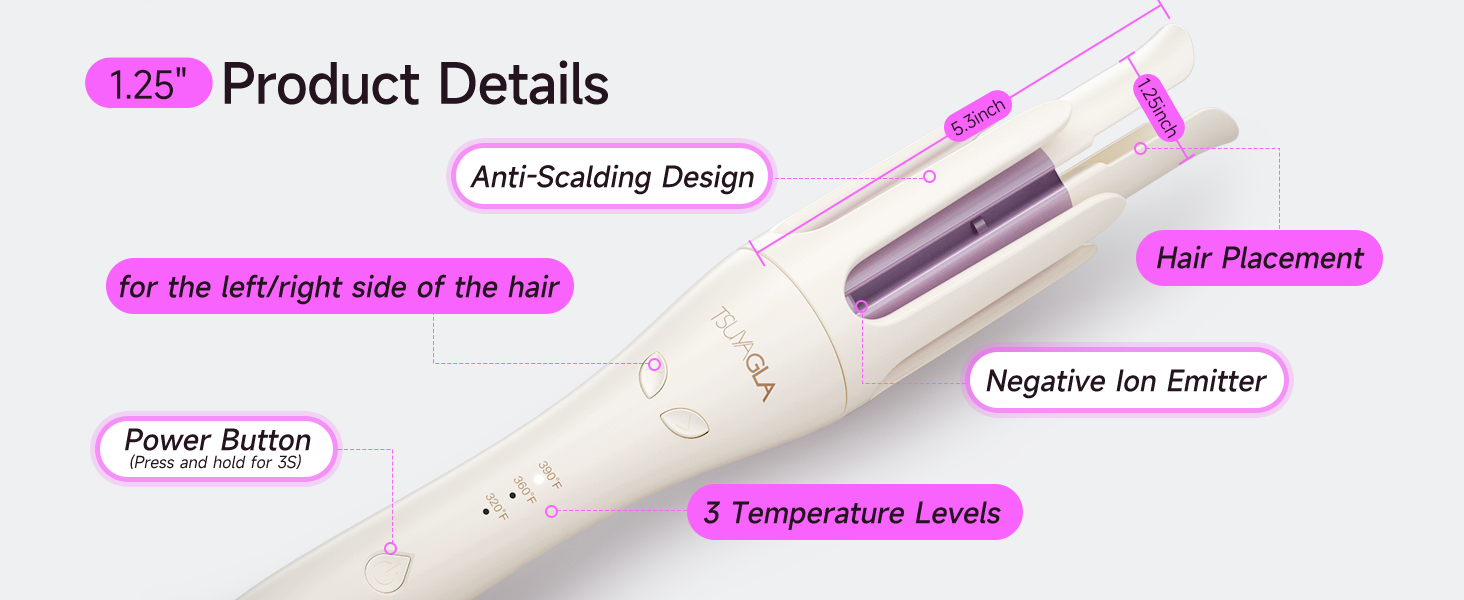 self curling hair curler