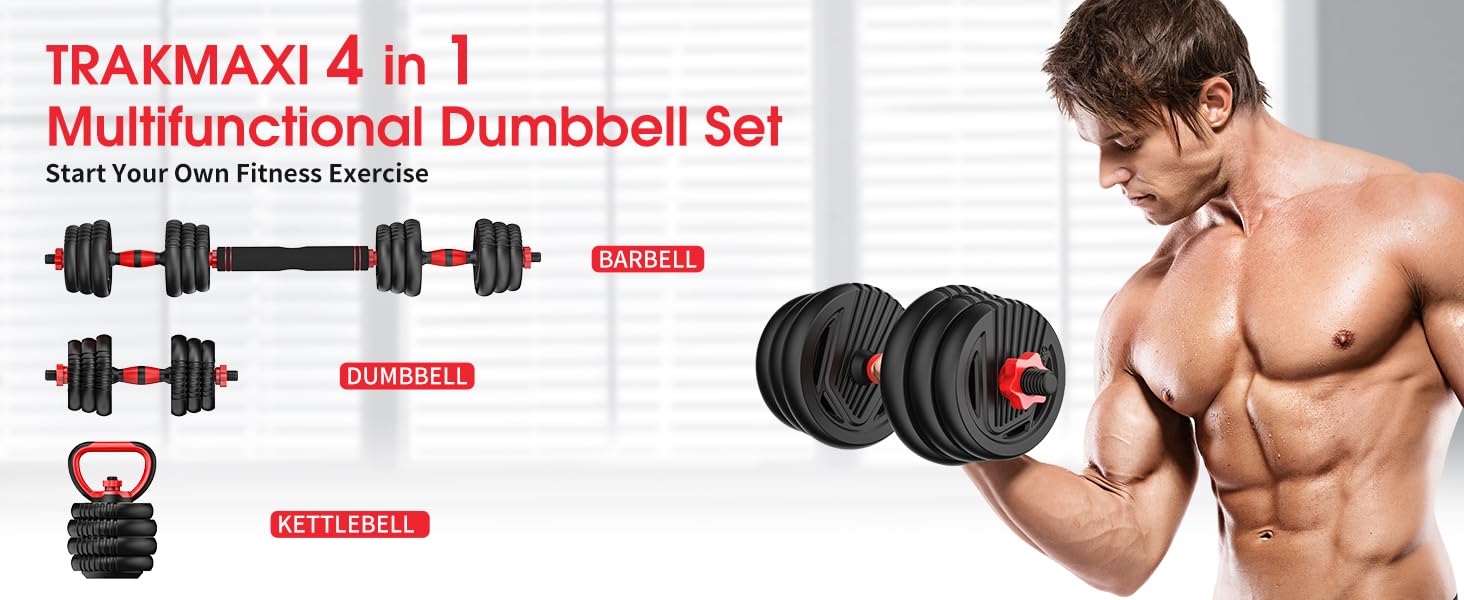 MULTIFUNCTION DUMBBELL SET