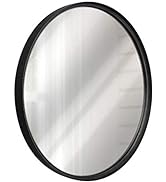 HBCY Creations Rustic Accent Mirror for Bathroom, Entry, Dining Room, &amp; Living Room