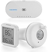 INKBIRD WiFi Gateway and Wireless Pool Thermometer, Connect to WiFi for Remote Monitoring, for Sw...