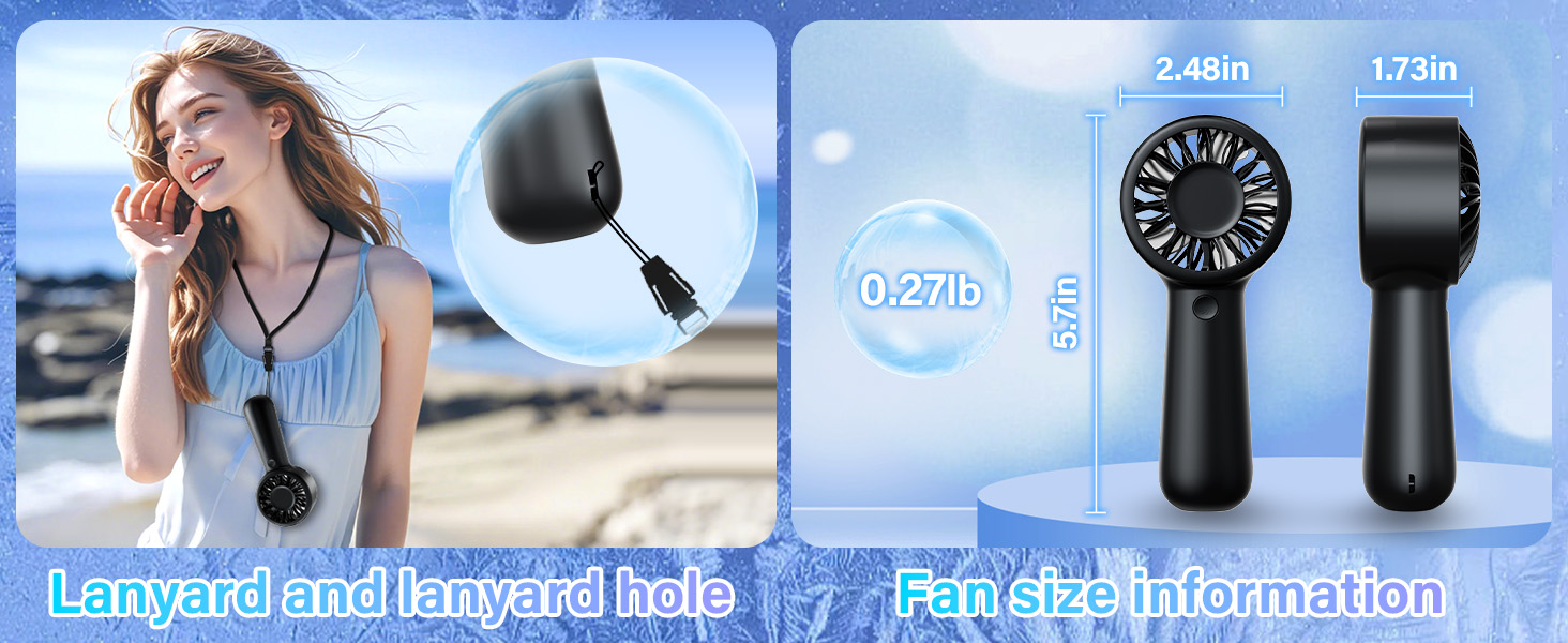 Mini Handheld Fan