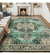 Vibrug Washable Rug for Living Room Bedroom, 8x10 Area Rugs for Dining Room Home Office, Non Slip...