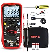 UNI-T Multimeter Kit UT161D, 1000V AC DC Volt Ohm Meter Capacitor Tester Frequency Meter True RMS...