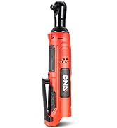 DNA MOTORING TOOLS-00170 Cordless Ratchet Wrench 12V Variable Speeds w/Forward/Reverse Rotation S...