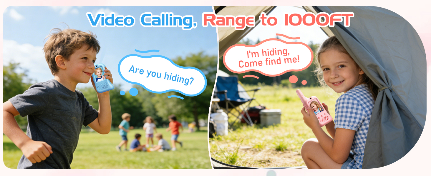 Video Walkie Talkies for Kids