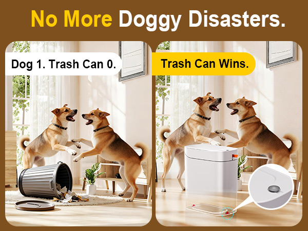 modern bathroom trash can