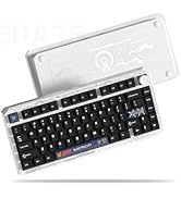 Womier ERA75 75% Wireless Keyboard with Knob Full Aluminum, VIA/QMK Custom Mechanical Keyboard, P...
