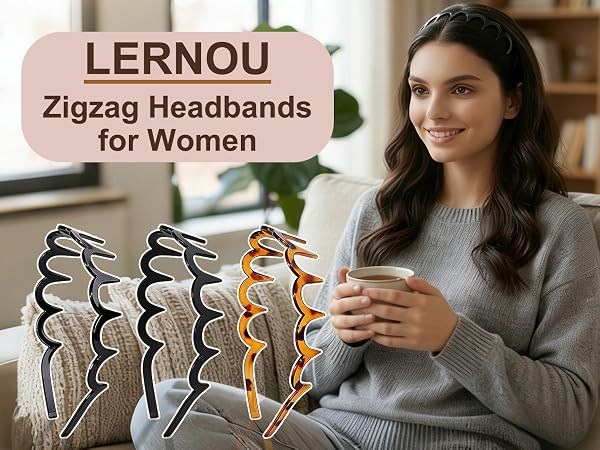 LERNOU squiggly-headband