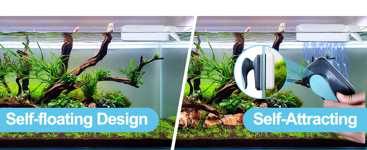 fish tank magnetic glass cleaner