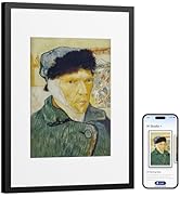 SwitchBot AI Art Frame 13.3'', Electronic Ink Picture Frame, Wireless Digital Photo Frame, Long B...