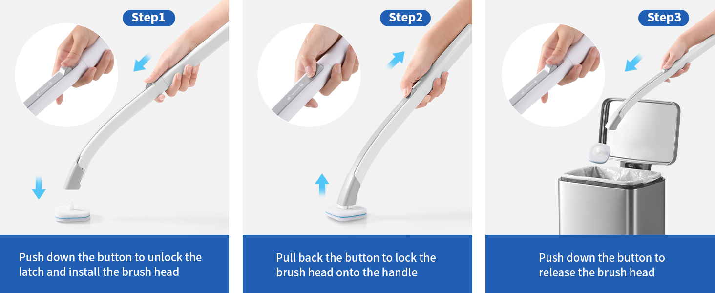 disposable toilet bowl cleaner wand toilet and holder set brushes for bathroom with holder