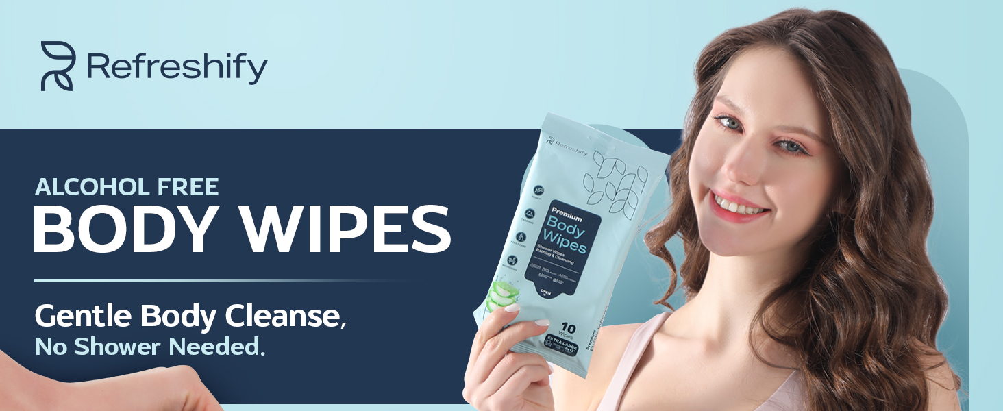 body wipes for adults bathing no rinse