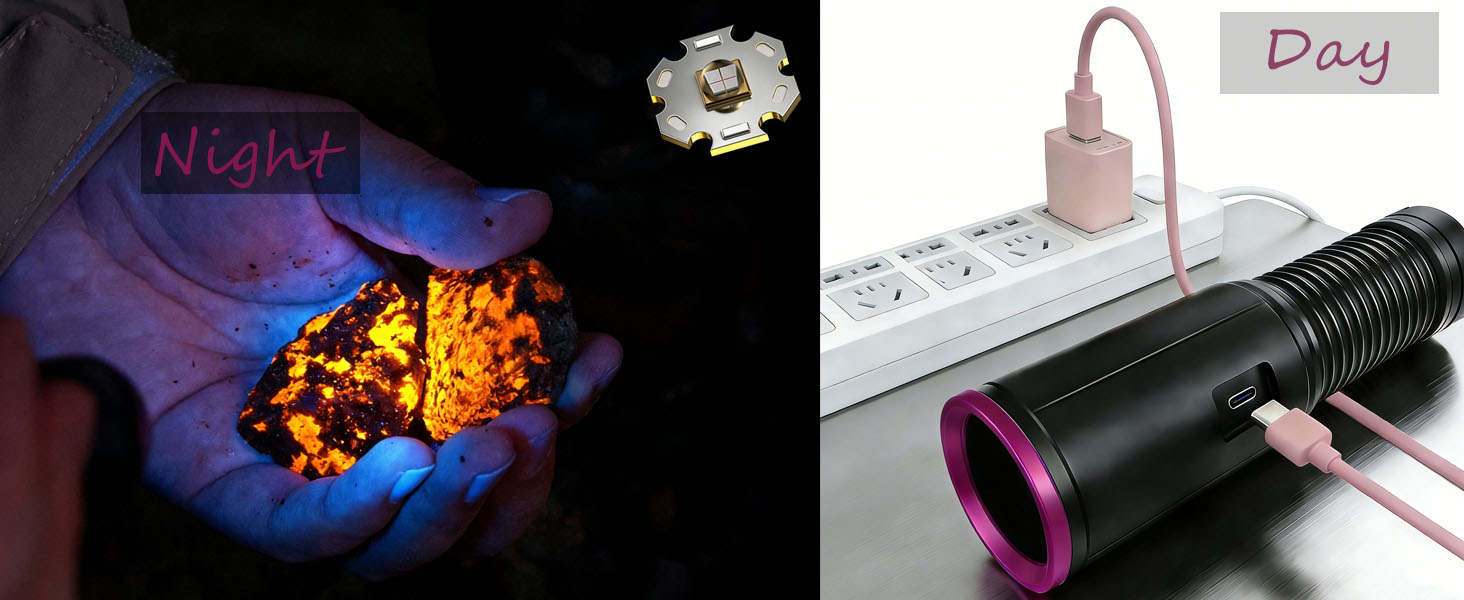 uv 365 nm flashlight