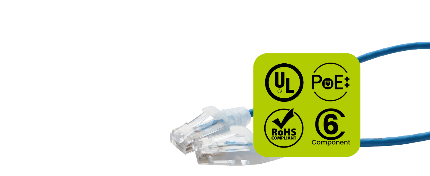 cat6 patch cable certified ratings