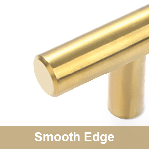 brushed brass cabinet pulls