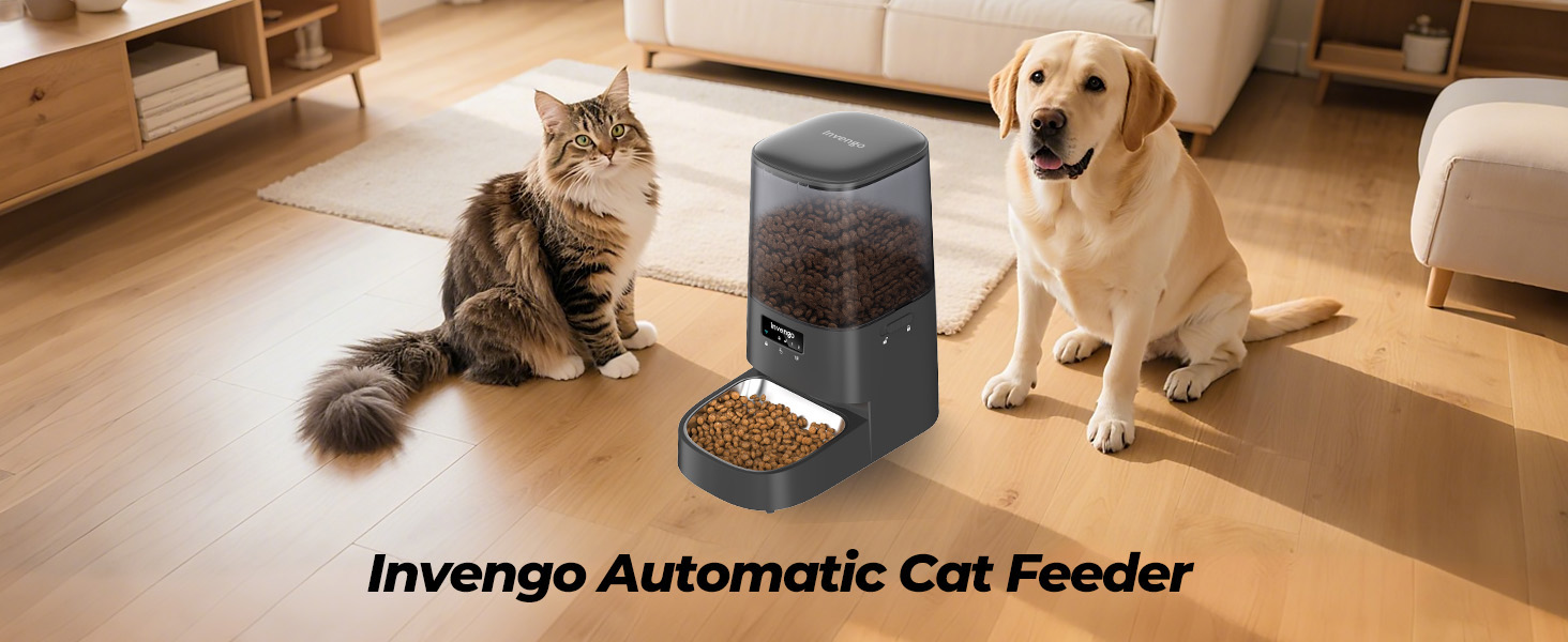 Automatic Cat Feeder with App Control