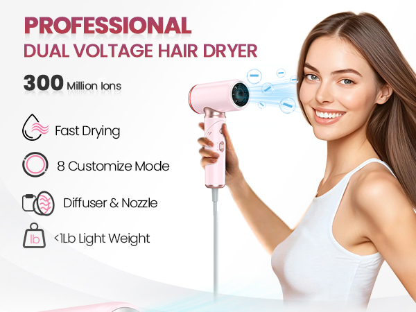 travel hair dryer brush
