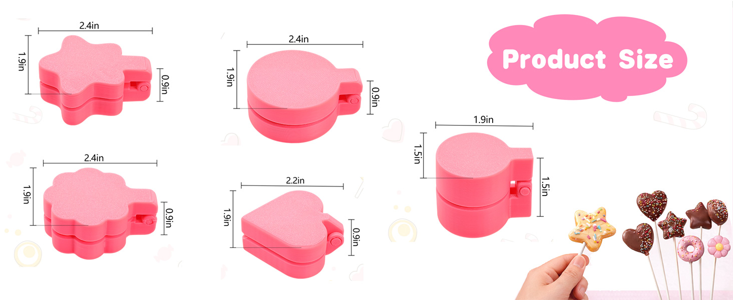Cake Pop Mold Size