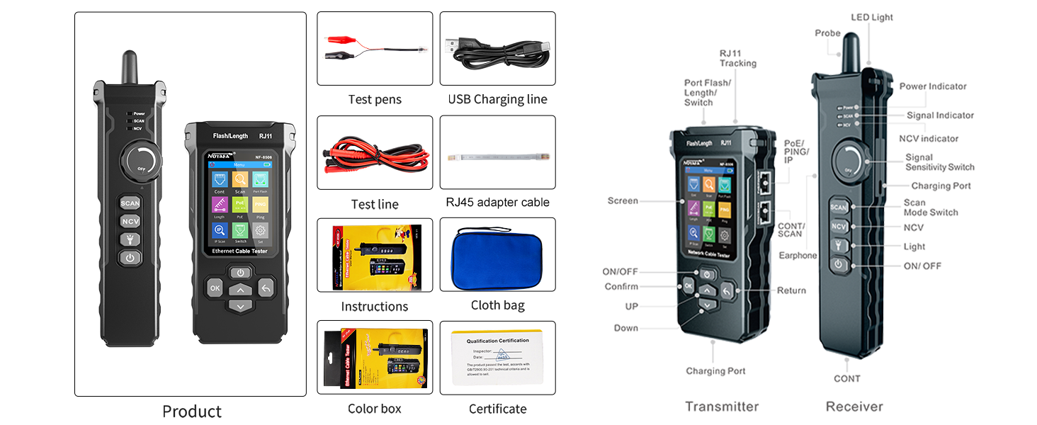 cat6 cable tester
