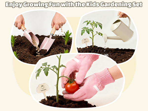 kids gardening set