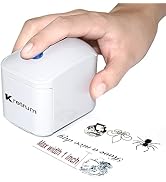 Kretrum Tattoo Printer, Mini Portable Handheld Printer, Wirless WiFi Printer for iOS &amp; Android AP...