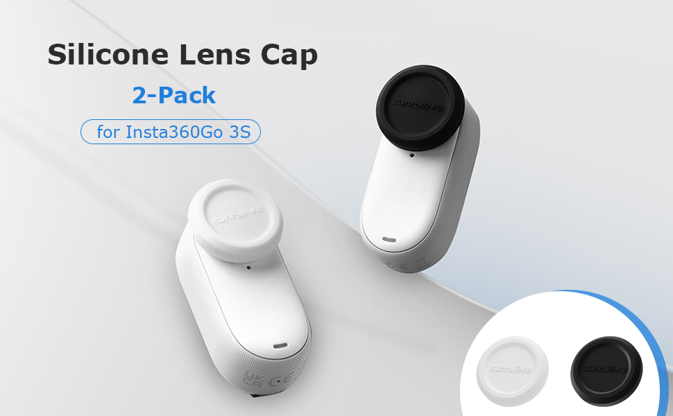 2Pcs Lens Cap for Insta 360 GO 3S
