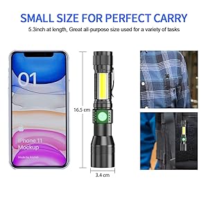 small led flashlight